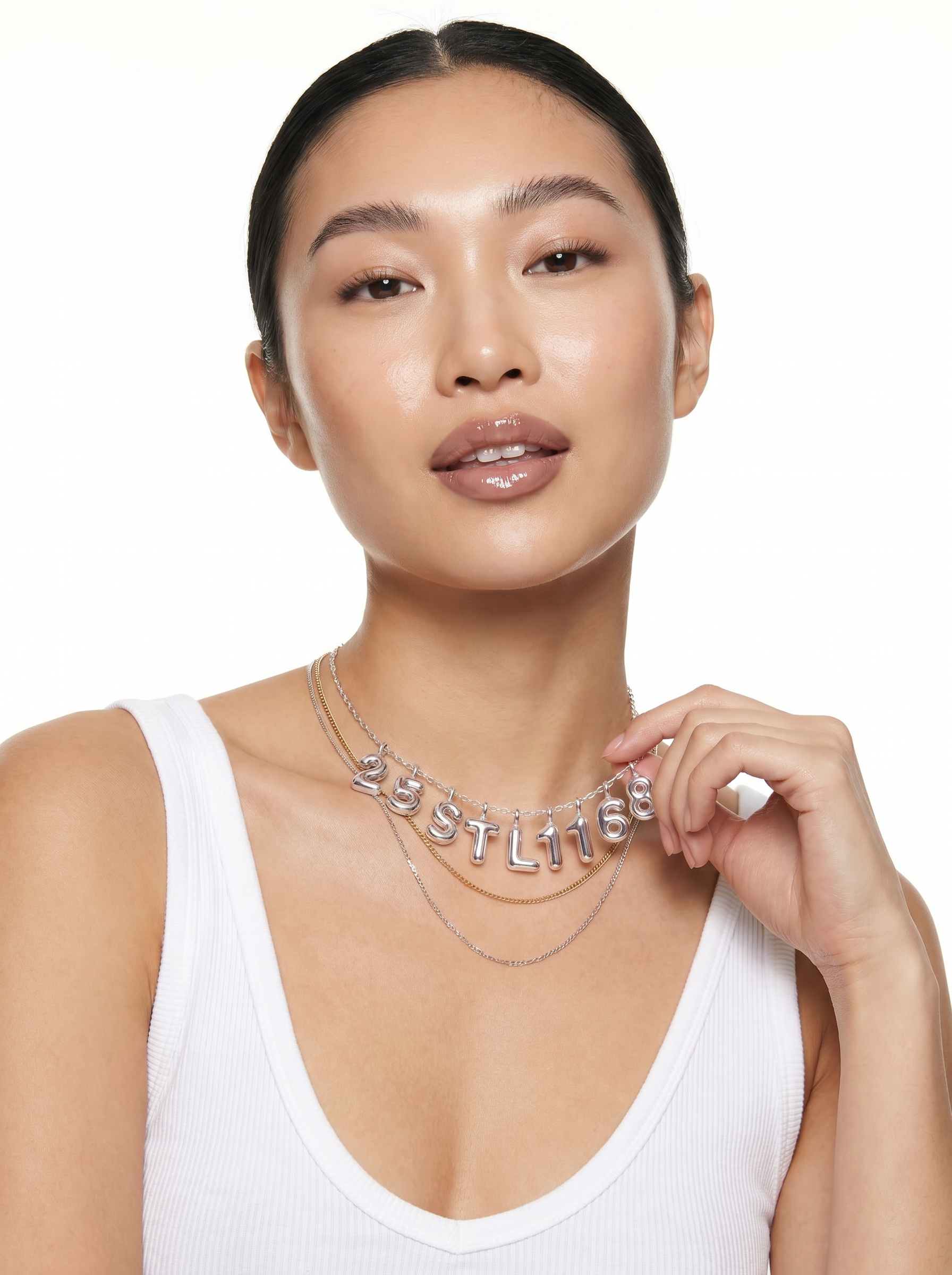 Case Number Necklace (Customizable)